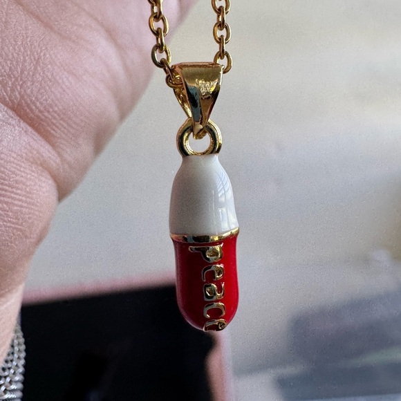 Pill Peace Necklace - Picture 1 of 6